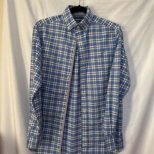 Cremieux Blue Label Plaid Long Sleeve Woven Shirt